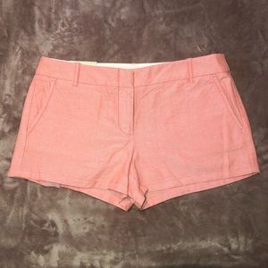 J. Crew NWT Powdered Oxford City Fit Shorts